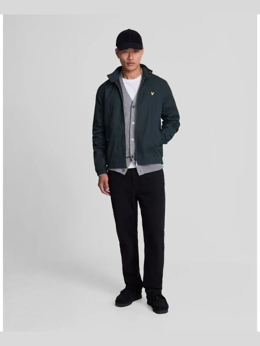 Мужская куртка Харрингтон Lyle & Scott — изображение 3 из 5, темный темно-синий