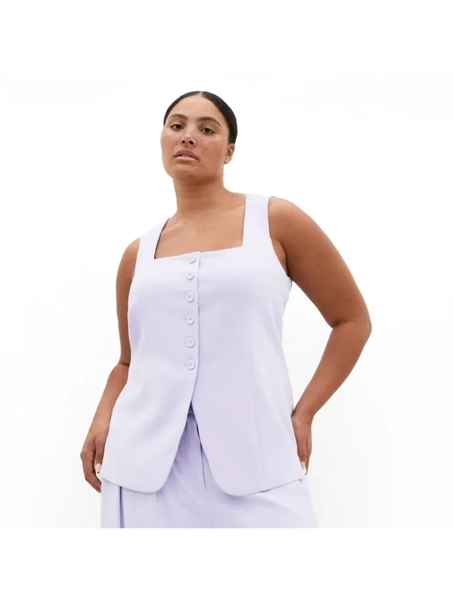 Жилет с квадратным вырезом Abbie Vest, City Chic