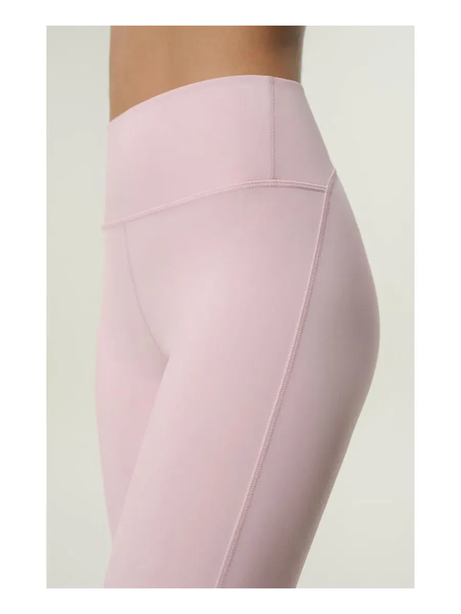 Леггинсы с расклешенной штаниной и высокой посадкой, модель Contour High Rise Flared Drape Flow — изображение 5 из 7, розовый