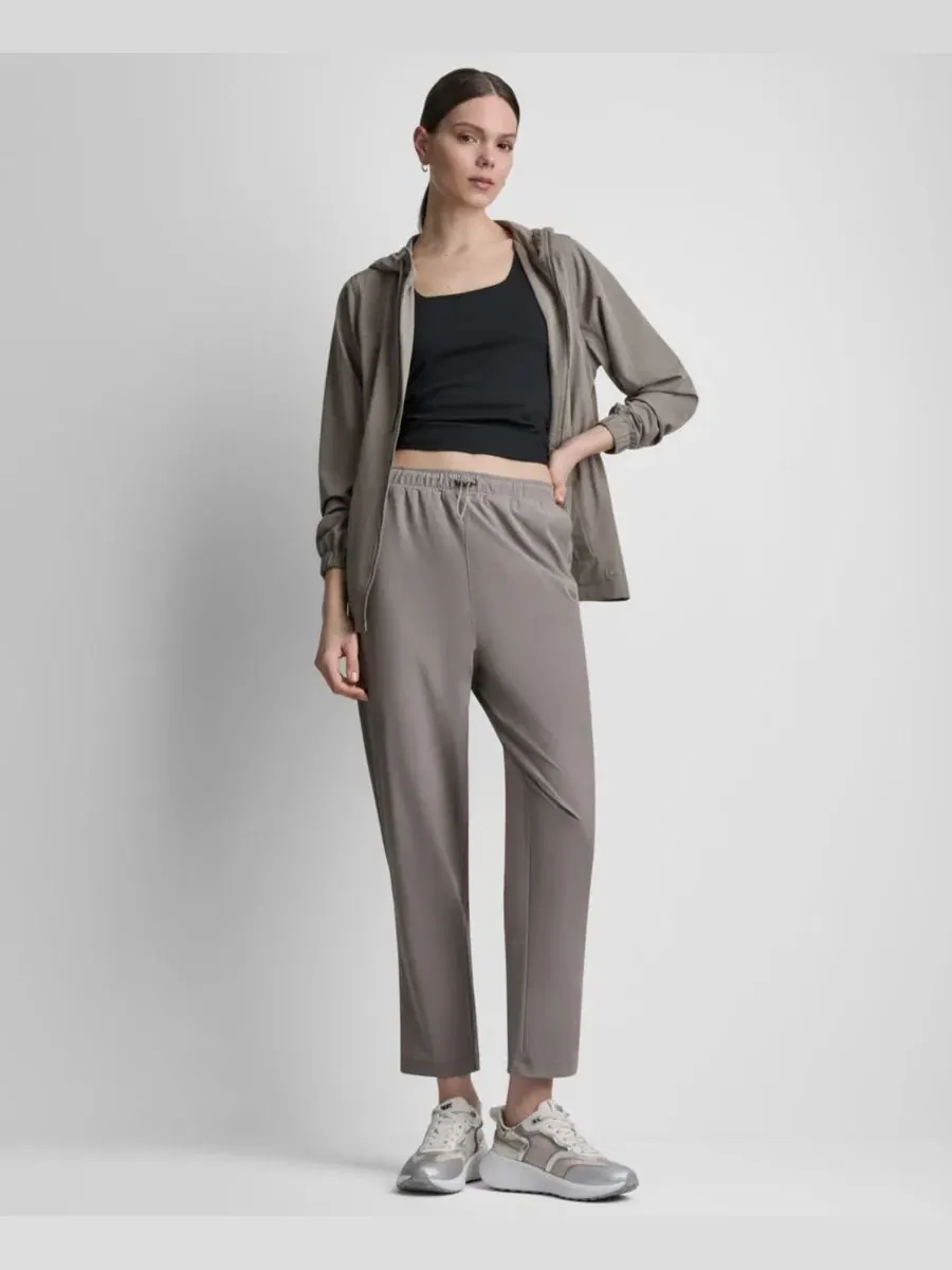 Женская куртка-anorak с капюшоном, на молнии DKNY Sport — изображение 2 из 4, грибной