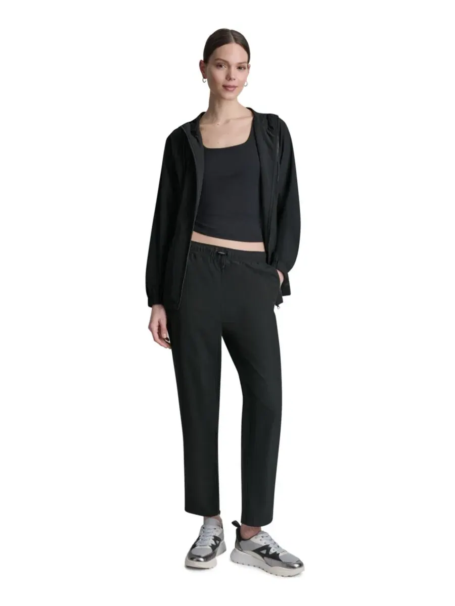 Женская куртка-anorak с капюшоном DKNY Sport — изображение 2 из 8, черный