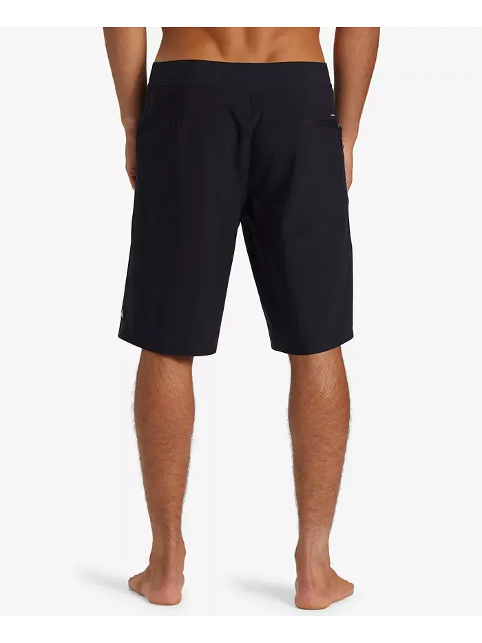 Мужские шорты для серфинга Surfsilk Kaimana 20" со шнурком Quiksilver — изображение 2 из 3, черный