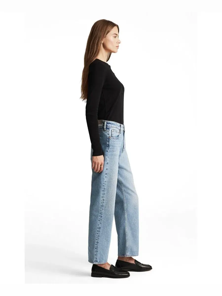 Джинсы прямого кроя с высокой посадкой Savannah Mavi Jeans — изображение 2 из 6