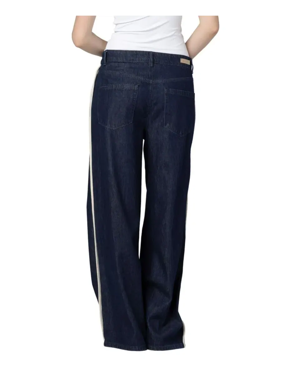 Джинсы с заниженной талией Play Time Harrison Low-Rise Baggy Jeans BLANK NYC — изображение 4 из 4, темный индиго