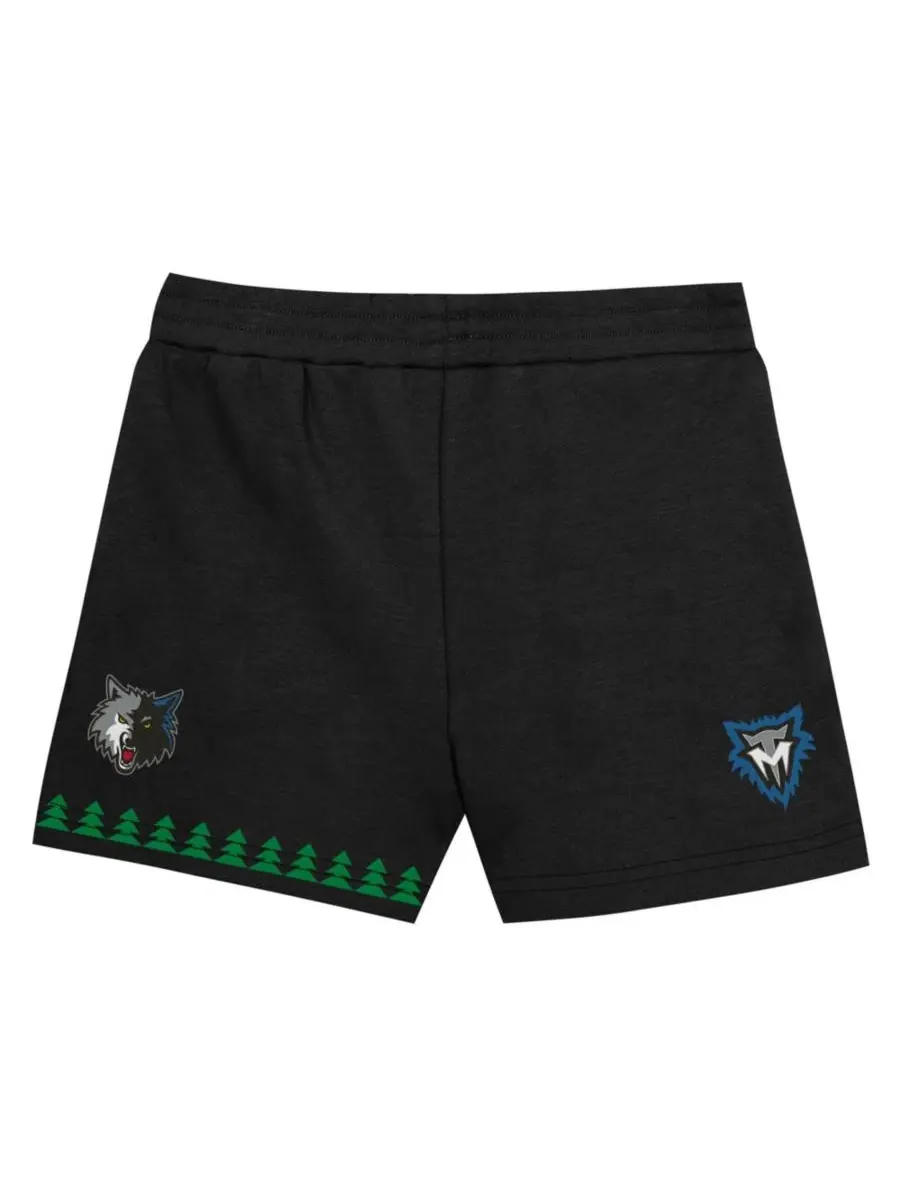 Комплект футболки и шорт с принтом Kevin Garnett Mitchell & Ness — изображение 3 из 5, черный