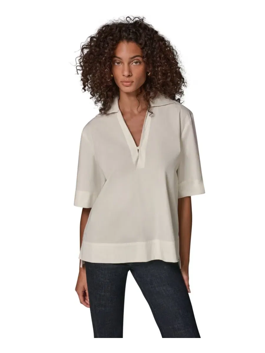 Блуза Donna Karan Weekend — изображение 2 из 16, бежевый
