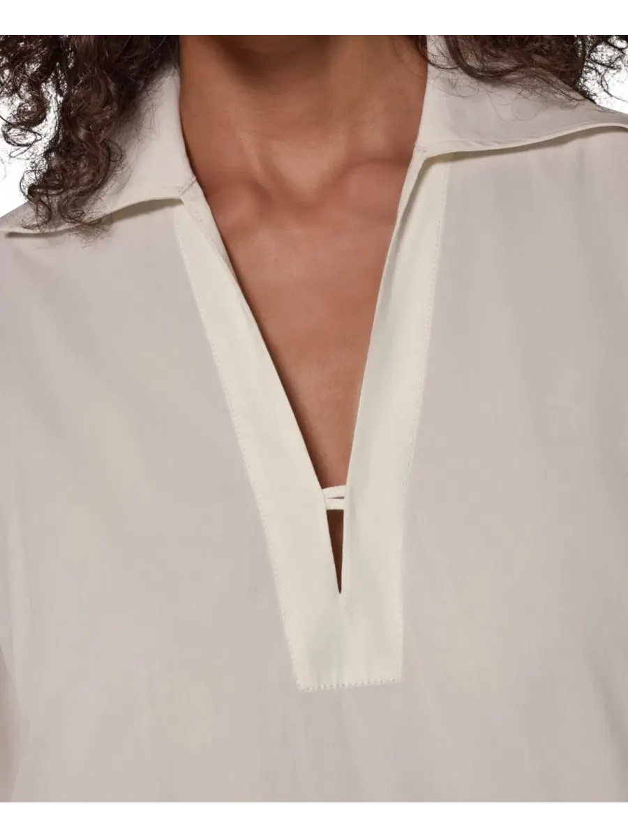 Блуза Donna Karan Weekend — изображение 11 из 16, бежевый