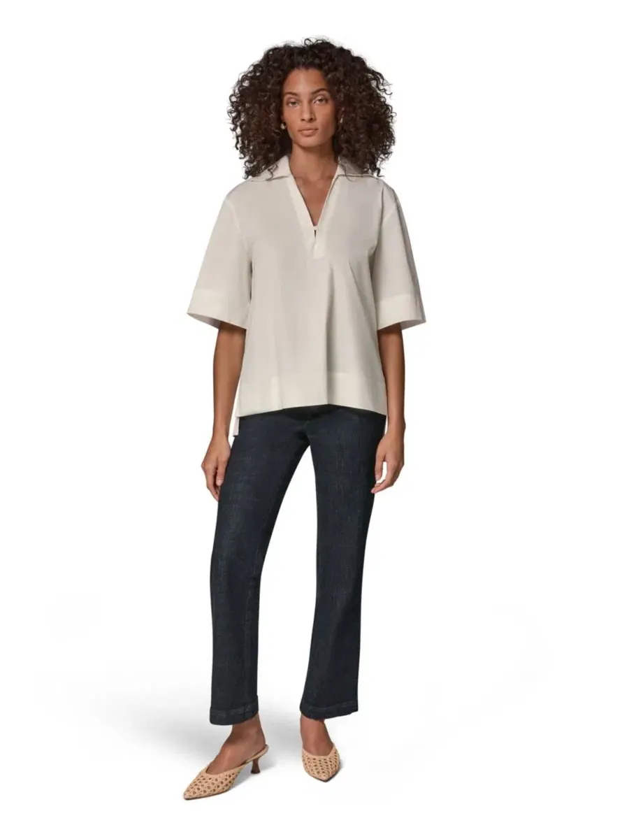 Блуза Donna Karan Weekend — изображение 15 из 16, бежевый