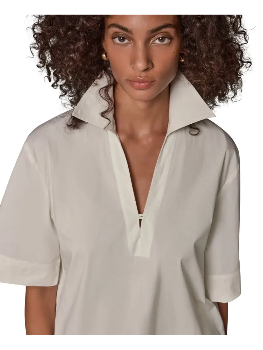 Блуза Donna Karan Weekend — изображение 4 из 16, бежевый