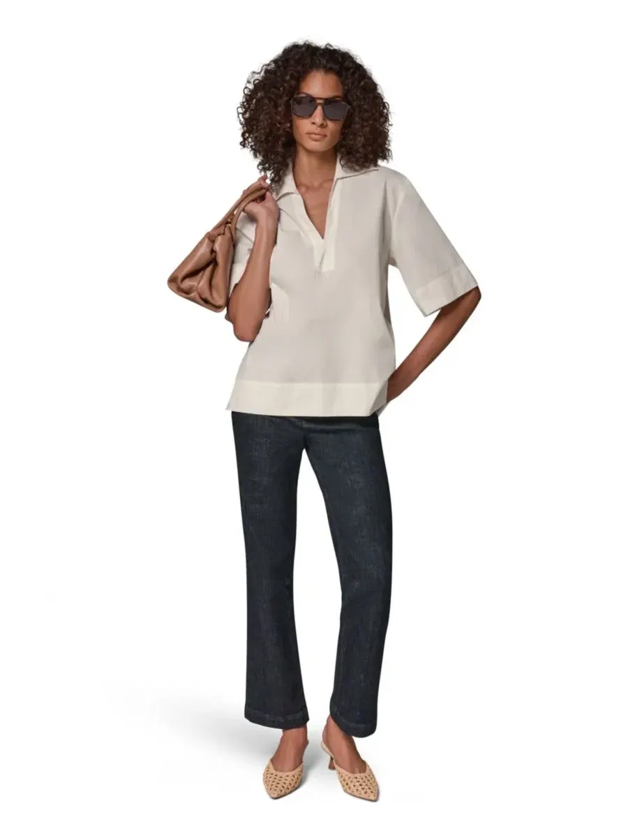 Блуза Donna Karan Weekend — изображение 10 из 16, бежевый