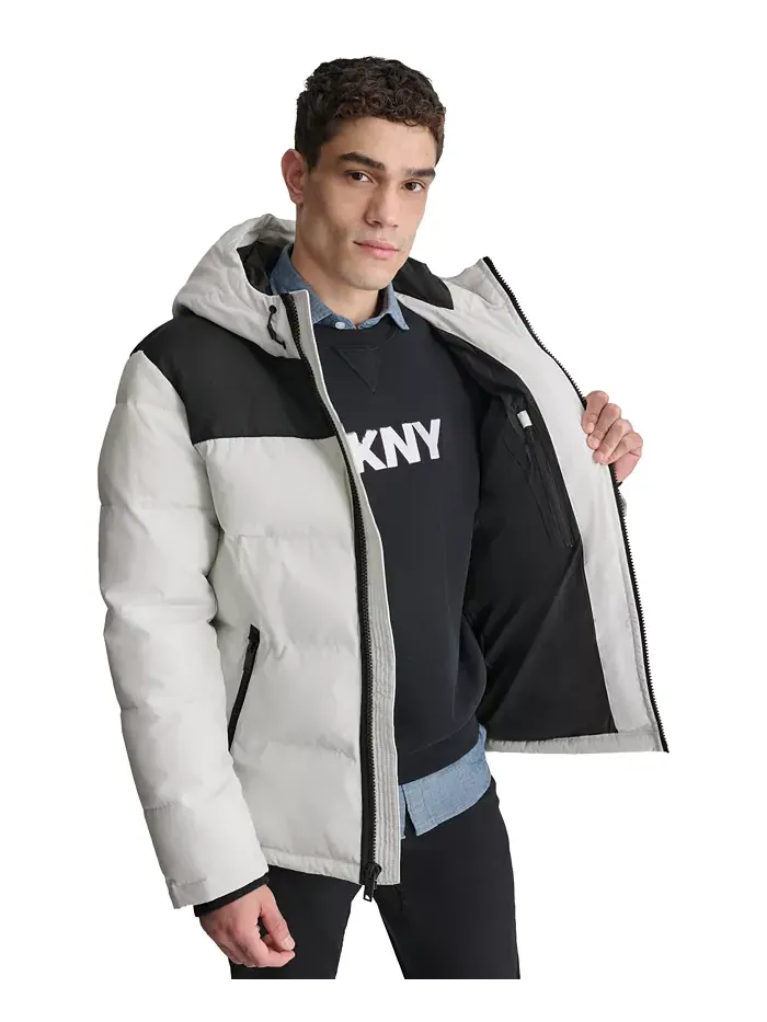 Мужская утепленная куртка Mixed-Media DKNY