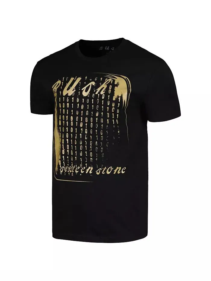 Мужская черная футболка Bush Paid In Full Global Merch — изображение 2 из 3