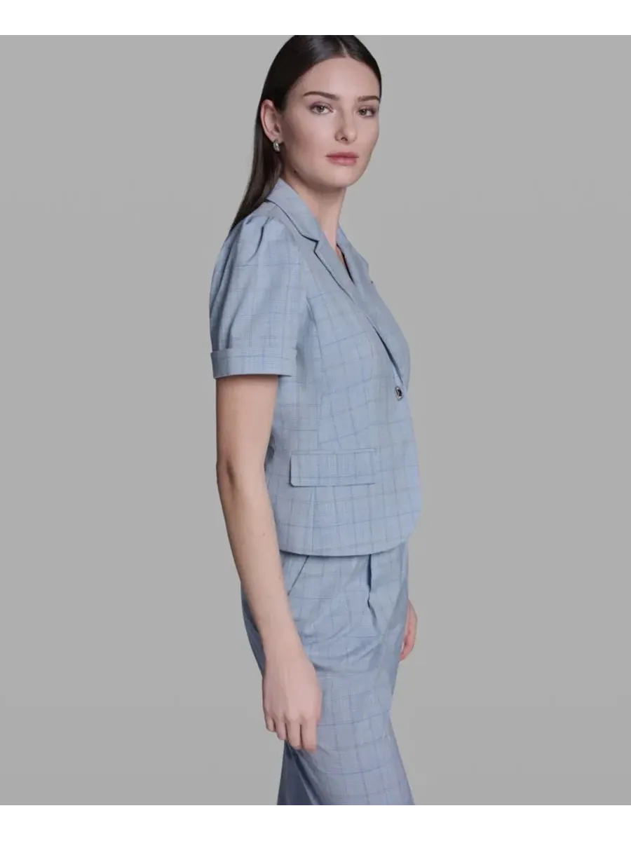 Женская куртка с воротником-стойкой BCBG — изображение 3 из 7, светлый мульти