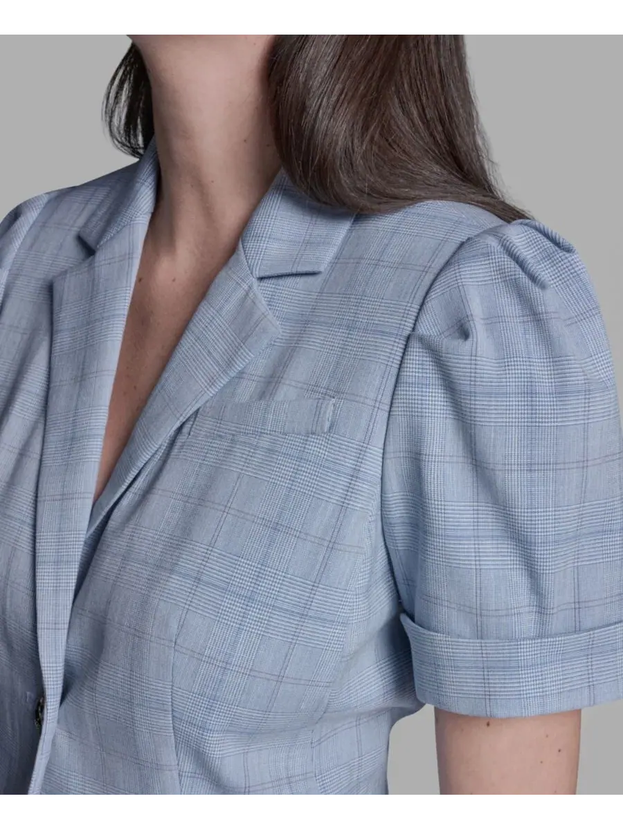 Женская куртка с воротником-стойкой BCBG — изображение 6 из 7, светлый мульти