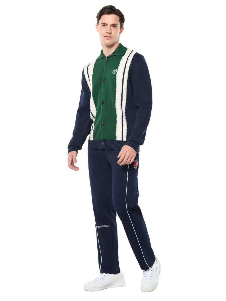 Мужской вязаный кардиган Bruni Sergio Tacchini — изображение 2 из 5, синий