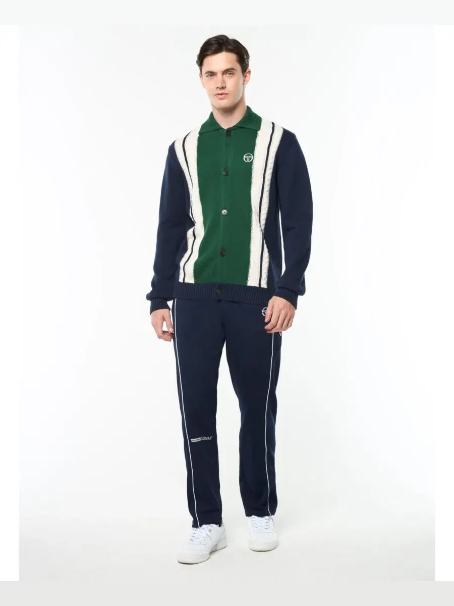 Мужской вязаный кардиган Bruni Sergio Tacchini — изображение 5 из 5, синий