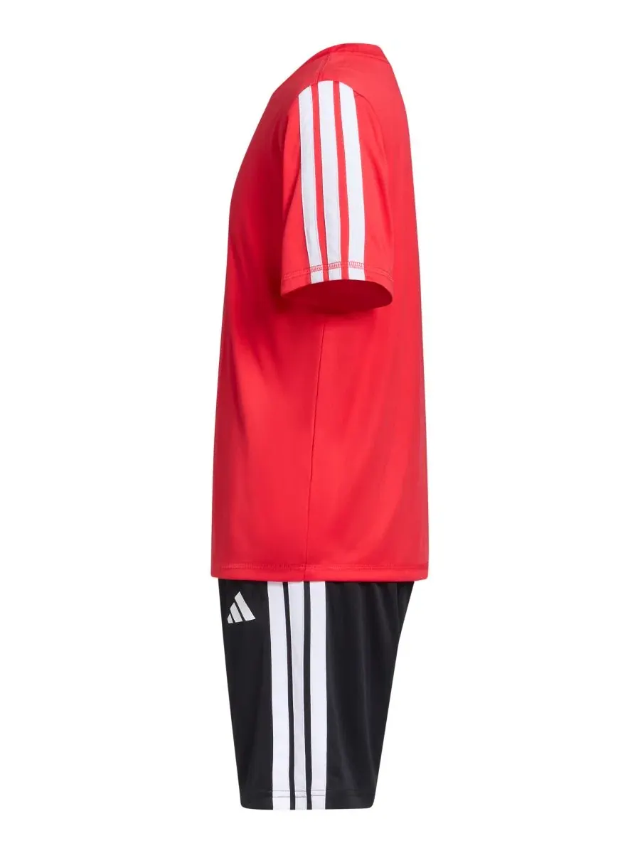 Комплект футболки с шортами, с принтом adidas — изображение 4 из 6, рубин
