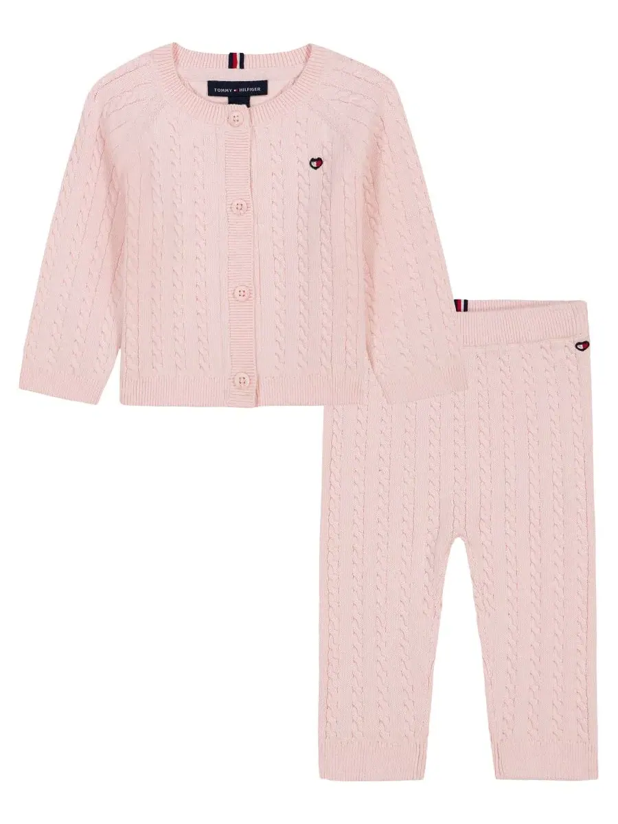 Комплект из свитера и штанов для новорожденных, 2 предмета Tommy Hilfiger