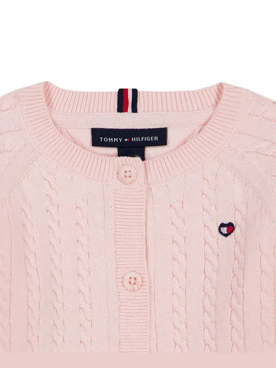 Комплект из свитера и штанов для новорожденных, 2 предмета Tommy Hilfiger — изображение 3 из 5, розовый