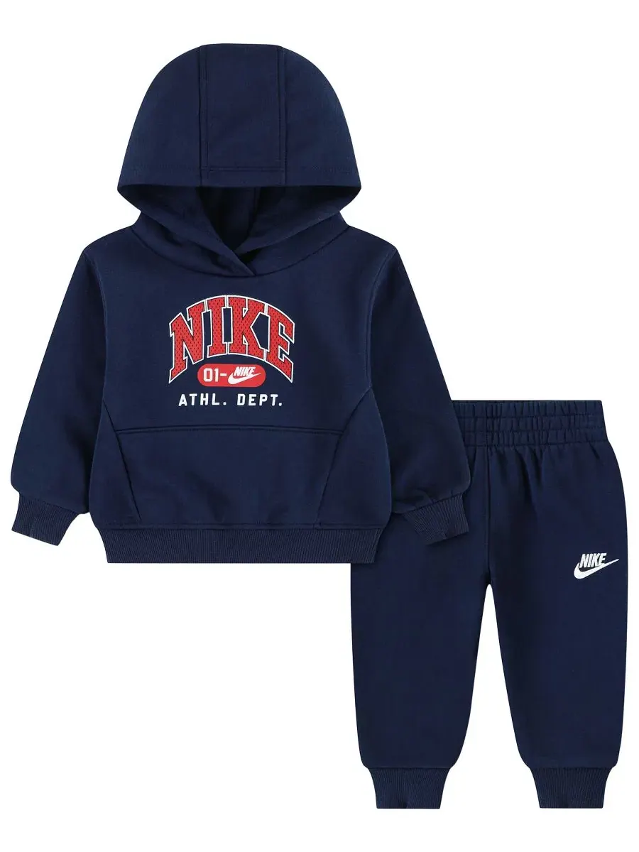 Комплект из футерованного худи и спортивных брюк с логотипом Nike
