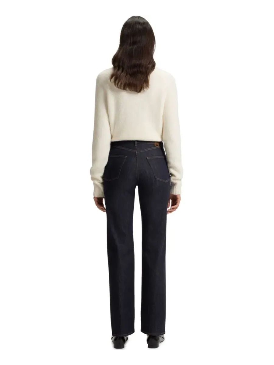Джинсы BOSS by Women's Stay Indigo Stretch Denim Slim-Fit Hugo Boss — изображение 2 из 6, темно-синий