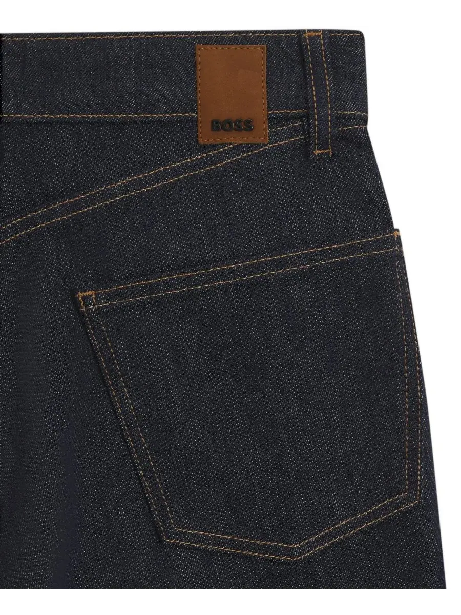 Джинсы BOSS by Women's Stay Indigo Stretch Denim Slim-Fit Hugo Boss — изображение 6 из 6, темно-синий