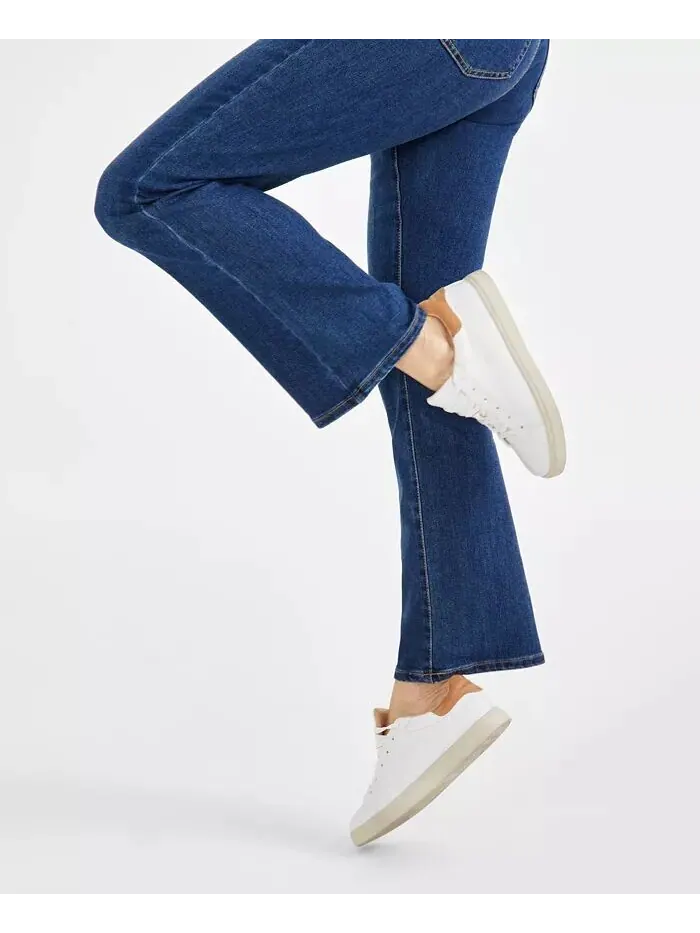 Джинсы Bootcut Petite со средней посадкой и пышной юбкой Style & Co — изображение 3 из 4