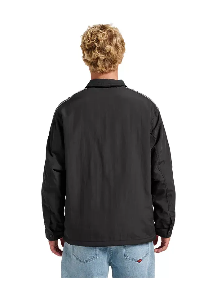 Мужская куртка Speedway Station Quiksilver — изображение 2 из 4, черный