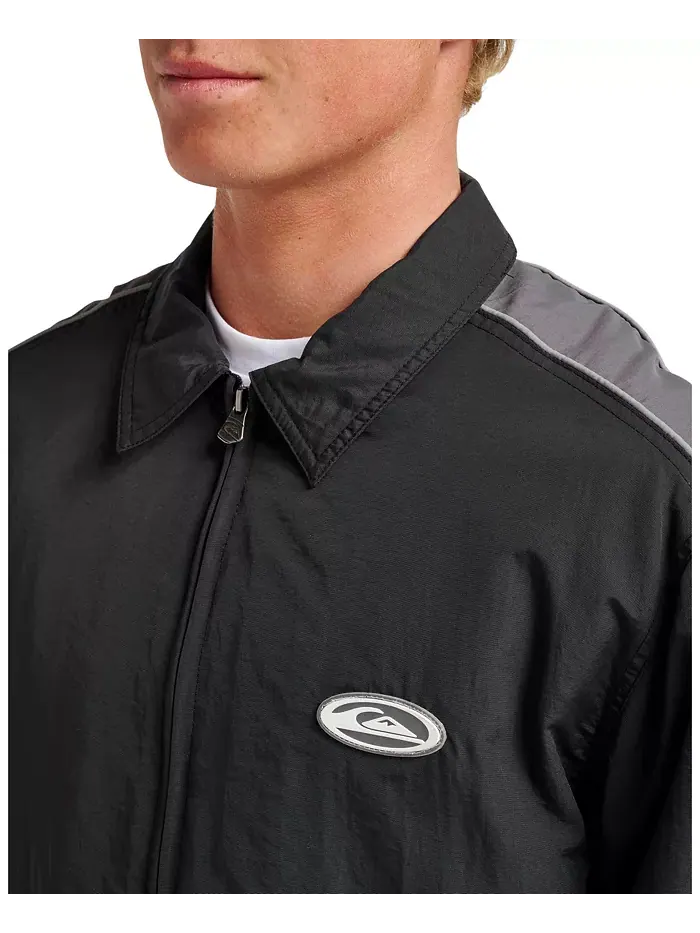 Мужская куртка Speedway Station Quiksilver — изображение 4 из 4, черный