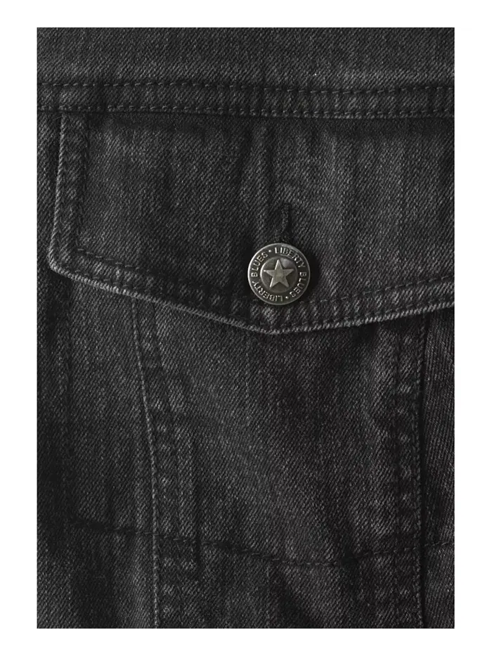 Джинсовая куртка для мужчин больших размеров by KingSize Liberty Blues — изображение 3 из 3, каменный