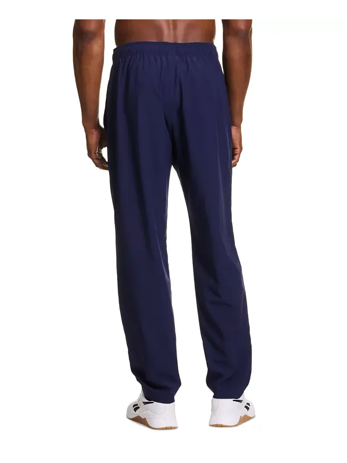 Мужские брюки Regular-Fit из ткани полотняного переплетения Reebok — изображение 2 из 4, синий