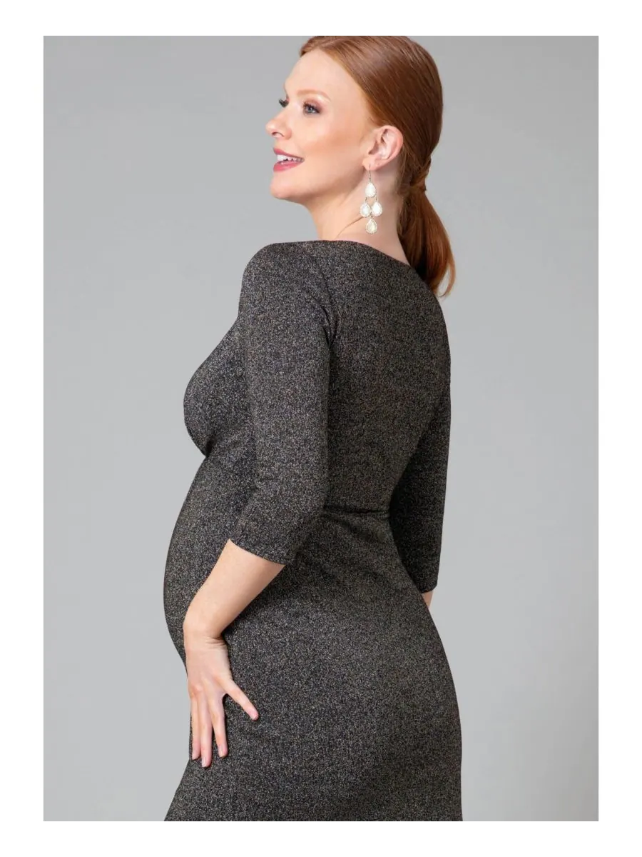 Платье для беременных Stella Tiffany Rose Maternity — изображение 4 из 8, черный
