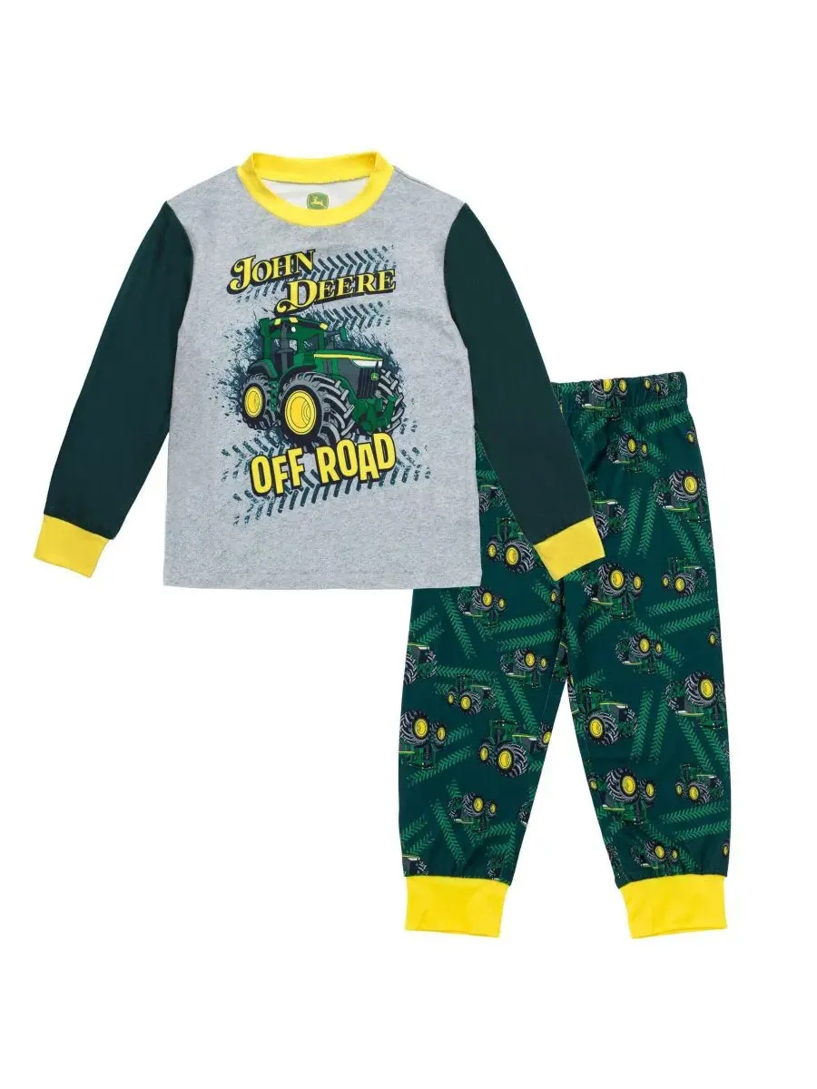 Пижамный комплект с длинным рукавом John Deere