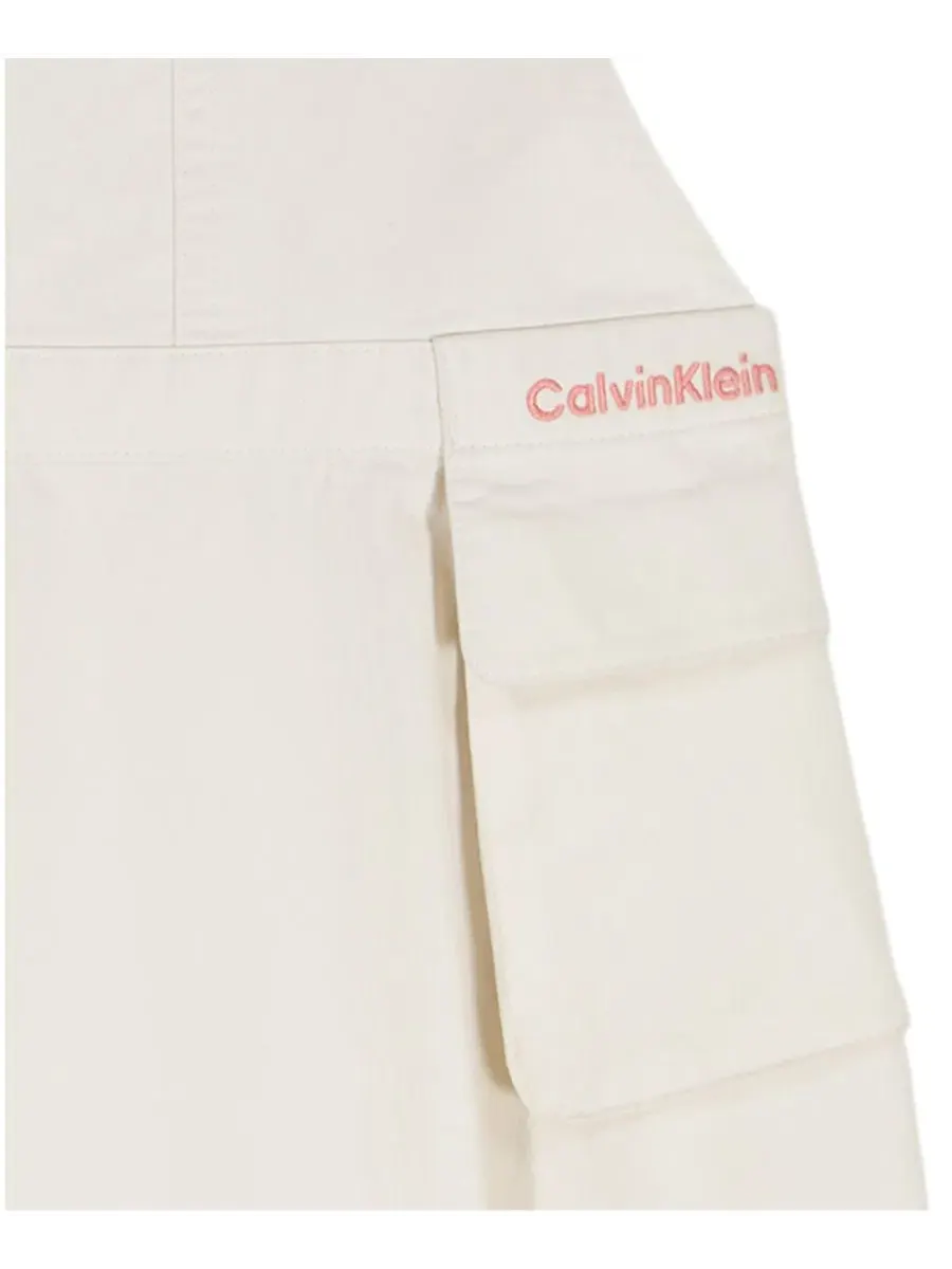 Комплект из топа и сарафана Calvin Klein — изображение 3 из 6, натуральный/розовый