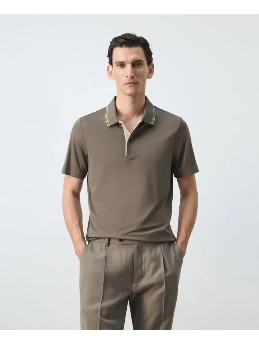 Поло с коротким рукавом Slim Fit, Mango