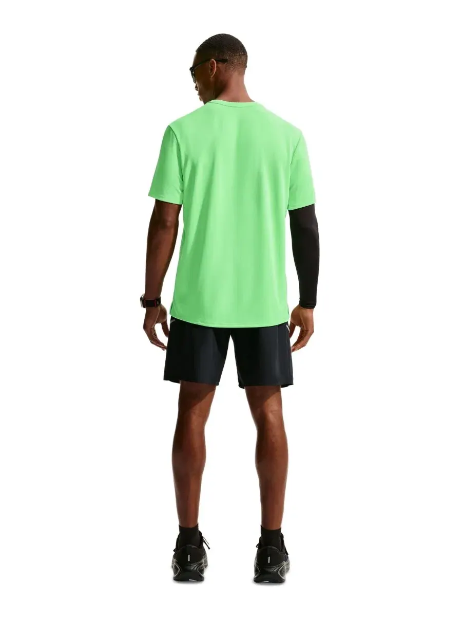 Беговая футболка Nike Miler Dri-FIT — изображение 6 из 6, зеленый/серебристый