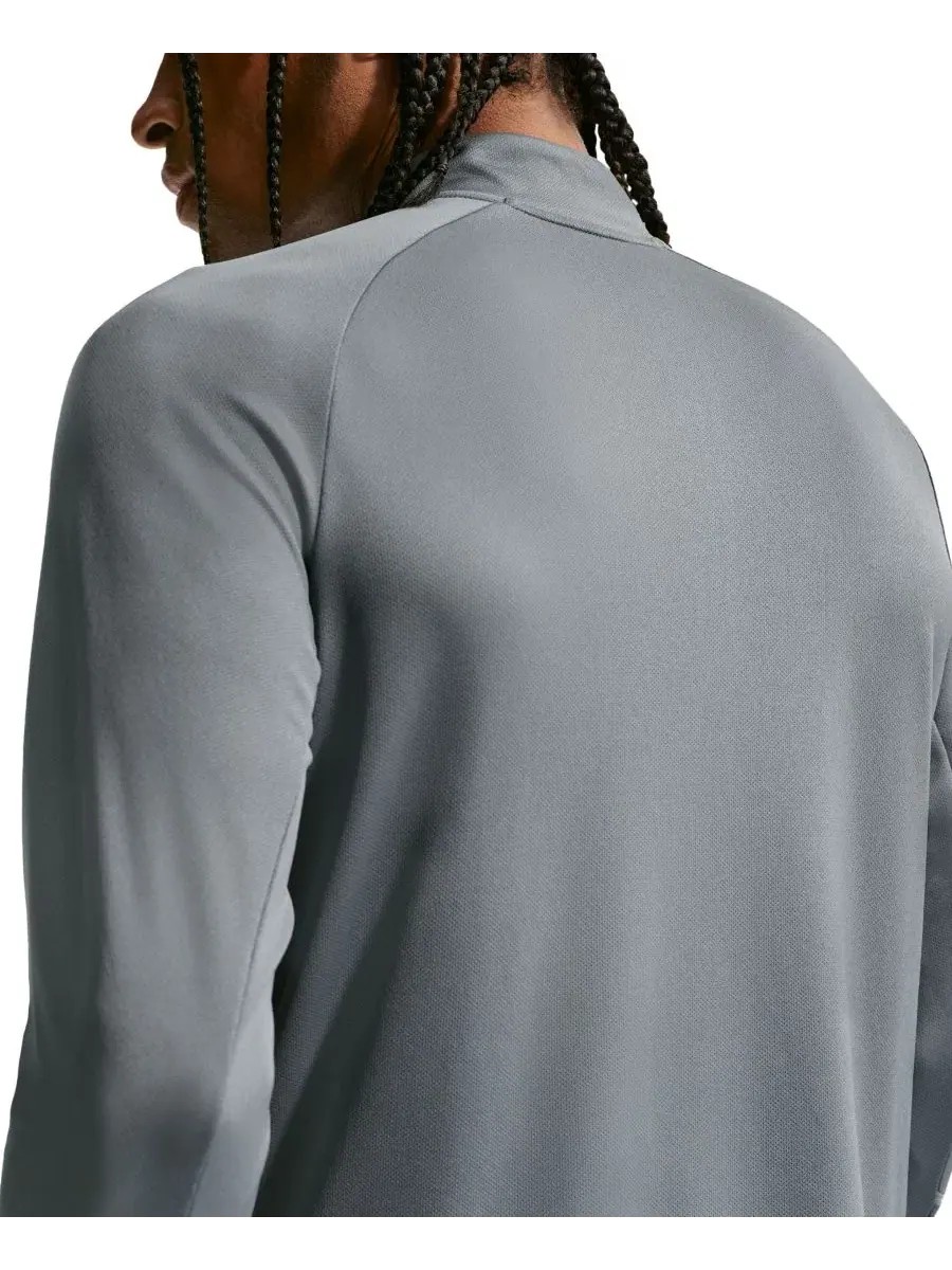 Футболка беговая с длинным рукавом Miler Dri-FIT Nike — изображение 3 из 4, серый/серый/серебристый