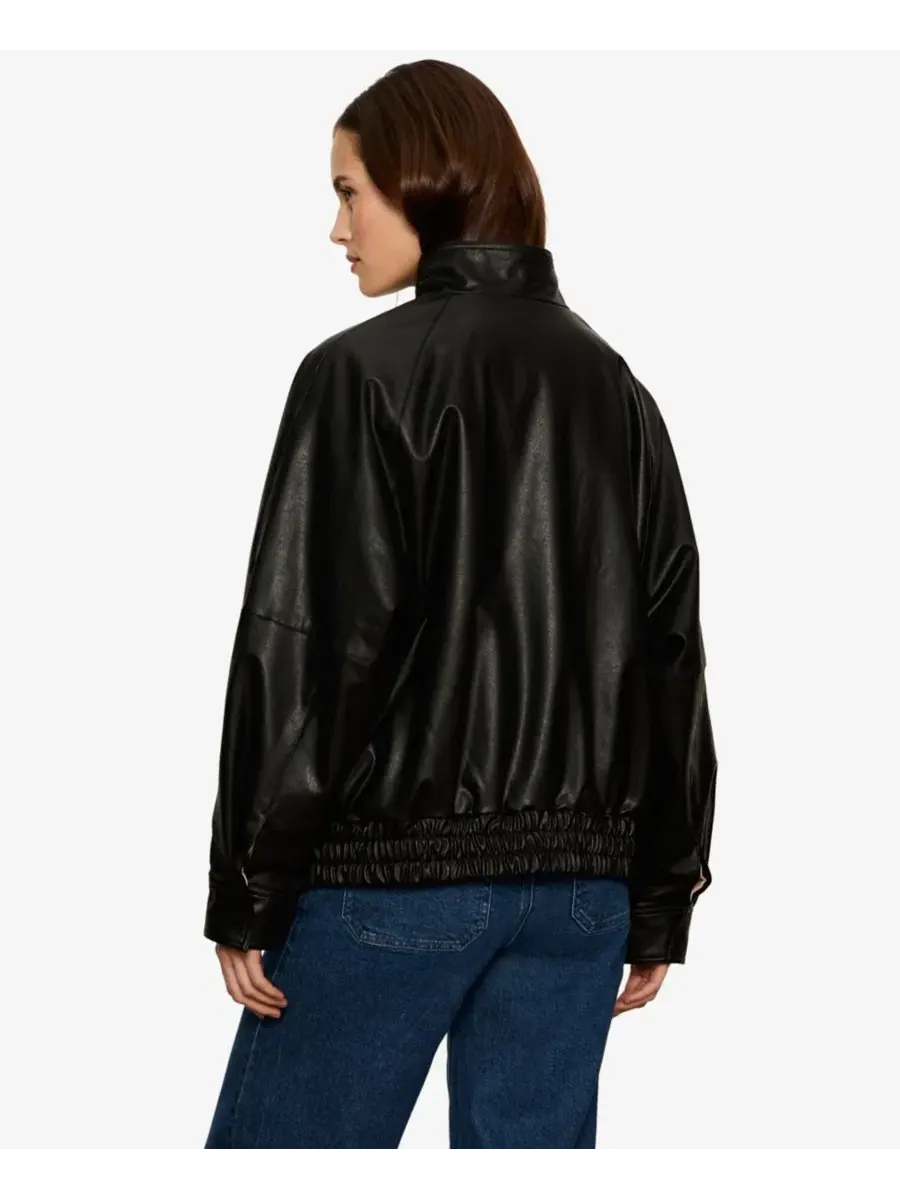 Женская куртка Alana Funnel Neck Sanctuary — изображение 5 из 7, черный