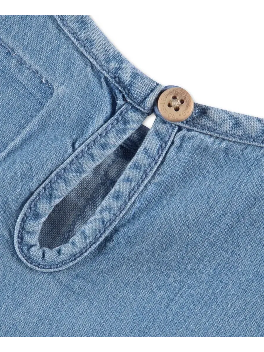 Платье-пузырь с коротким рукавом, комплект из 2 предметов Levi's — изображение 4 из 4, синий