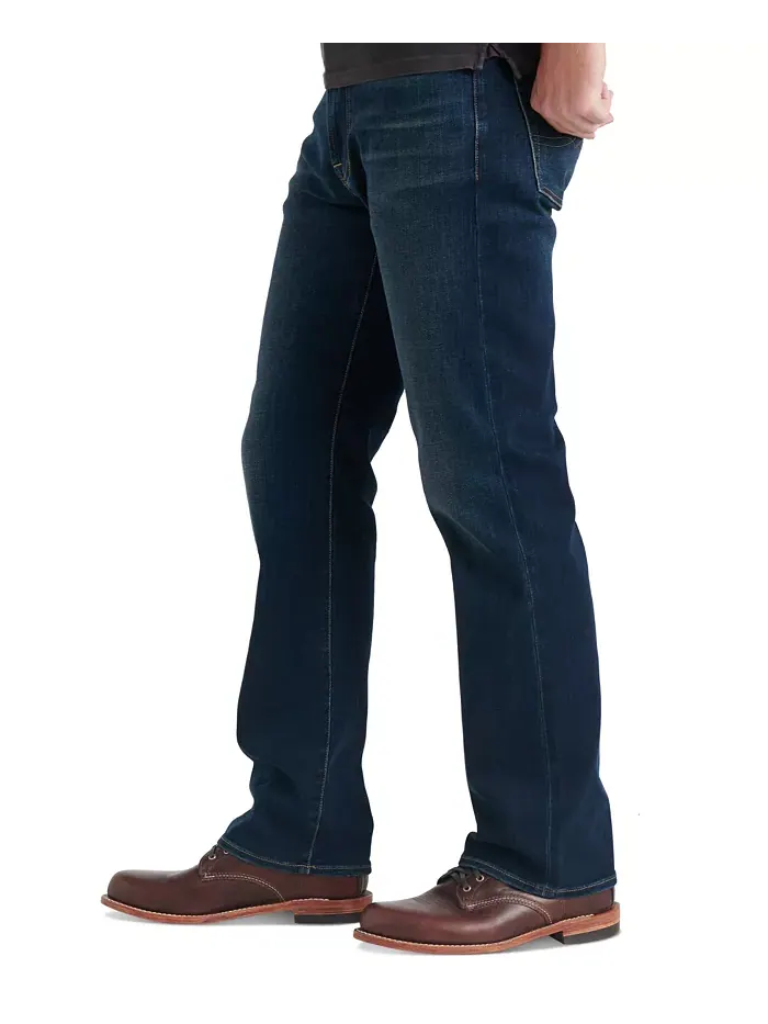 Мужские джинсы 181 Relaxed Straight Fit COOLMAX Stretch Lucky Brand — изображение 2 из 8, бальзамический