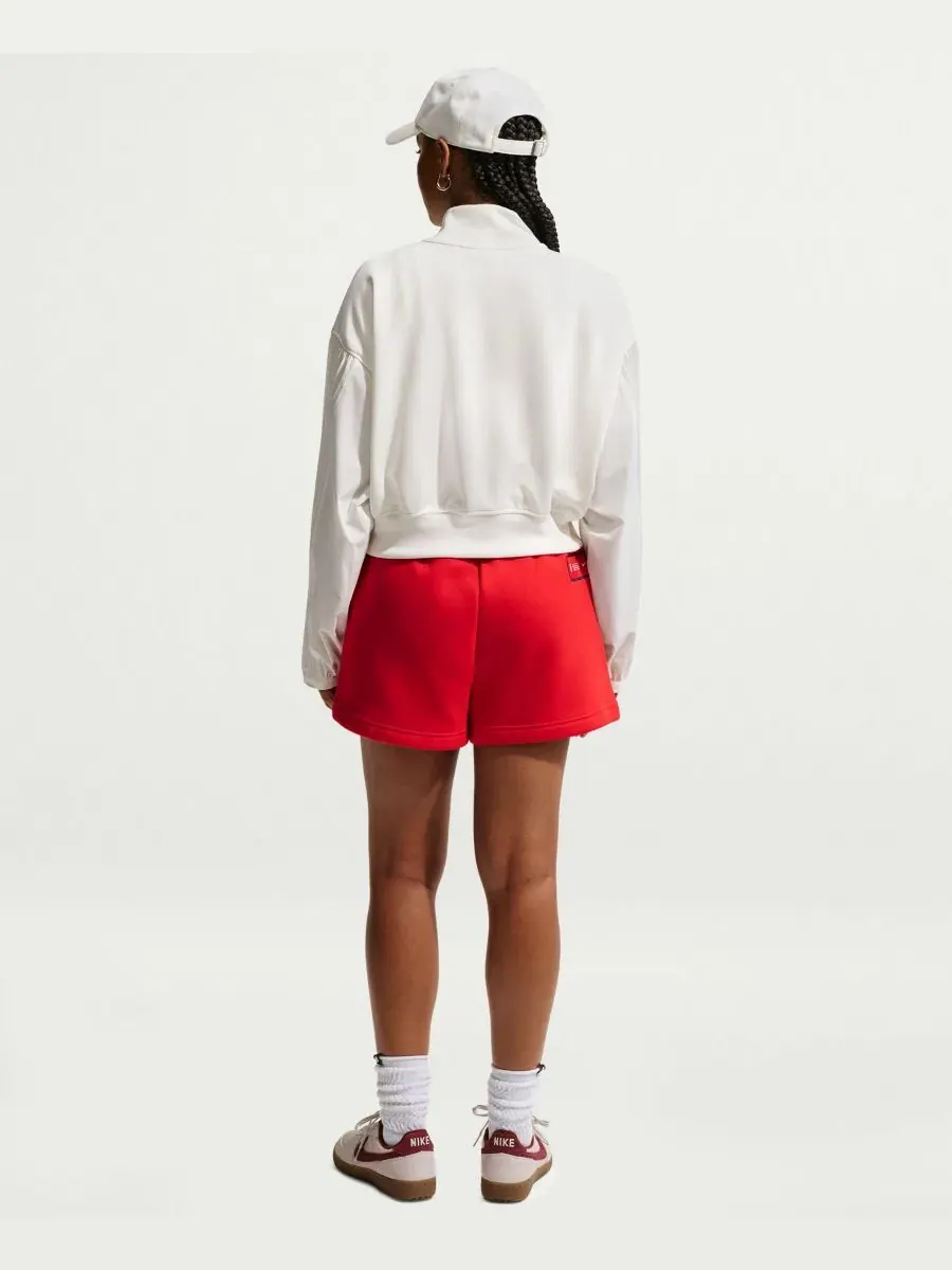 Шорты Nike USMNT Soccer Phoenix High-Waisted — изображение 5 из 5, красный