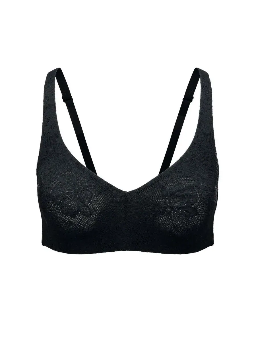 Бюстгальтер-бралетт Adore Me Juls Unlined — изображение 4 из 4, черный