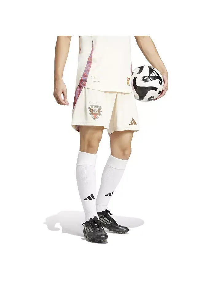 Мужские шорты D.C. United Away 2025 The Soul Kit Authentic — изображение 4 из 5, бежевый