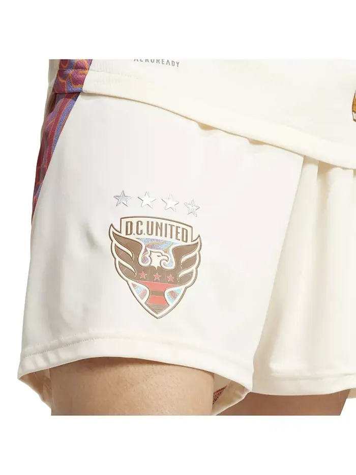 Мужские шорты D.C. United Away 2025 The Soul Kit Authentic — изображение 5 из 5, бежевый