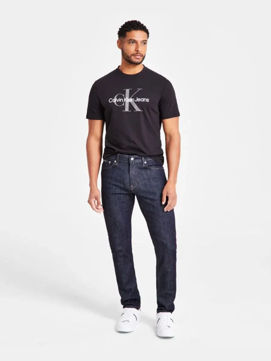 Мужское пальто свободного кроя Calvin Klein — изображение 2 из 4, синий