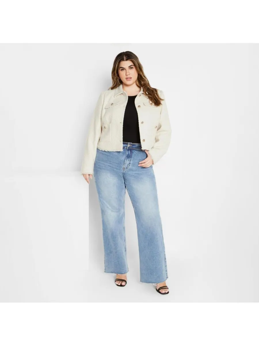 Женская куртка Amira CITY CHIC — изображение 3 из 4, белый