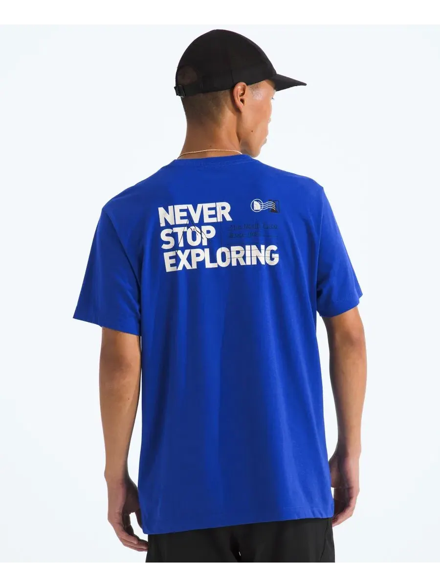 Футболка с принтом Never Stop Postcard The North Face
