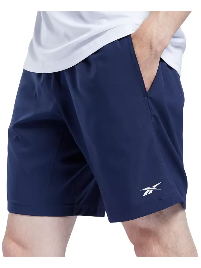 Мужские классические тренировочные шорты 9" Reebok — изображение 3 из 3, темно-синий