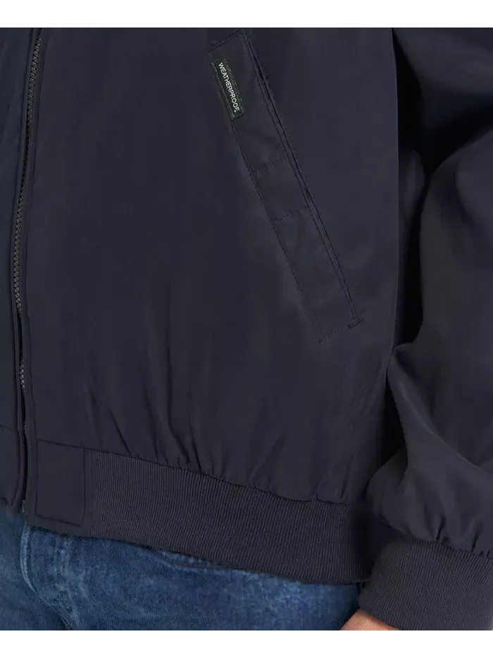 Мужская легкая бомбер-куртка на молнии Big & Tall Weatherproof — изображение 4 из 4, темно-синий