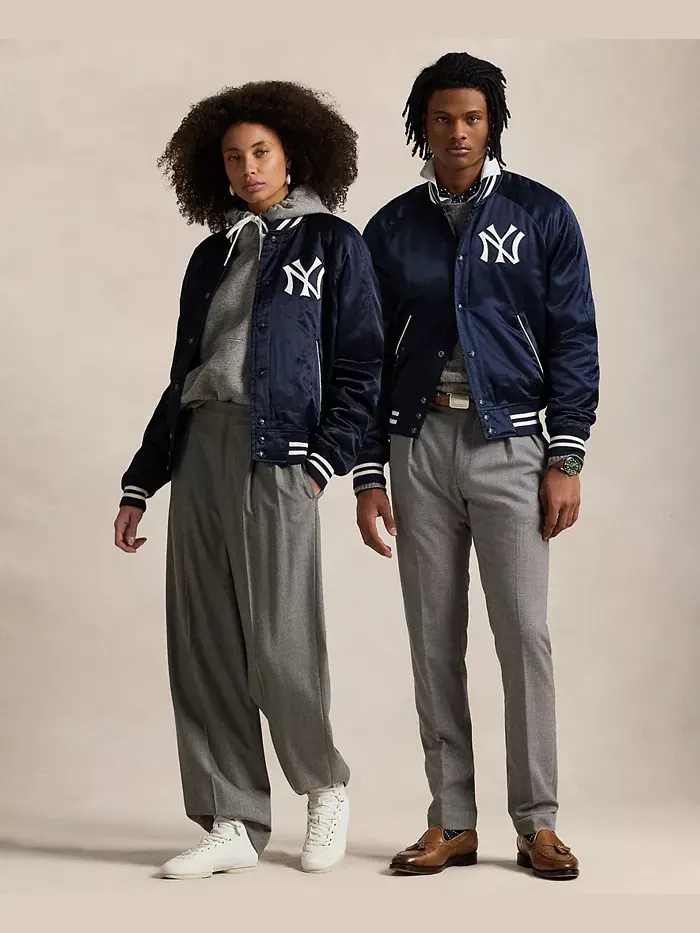 Унисекс-куртка Yankees из сатина Polo Ralph Lauren